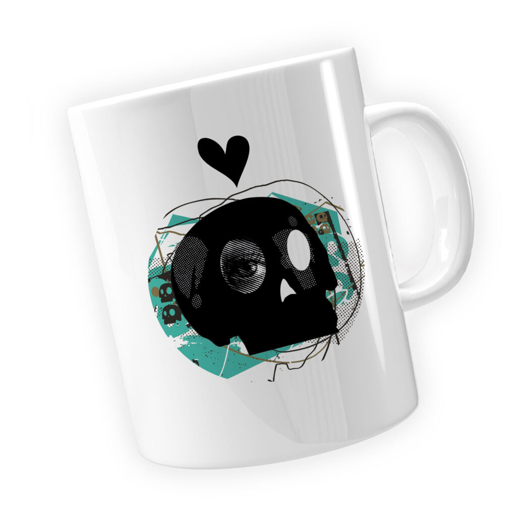 Becher Water&Art CoffeeMug Weiß